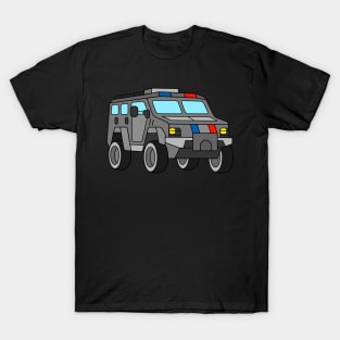 Armoured SWAT Police Truck T-Shirt